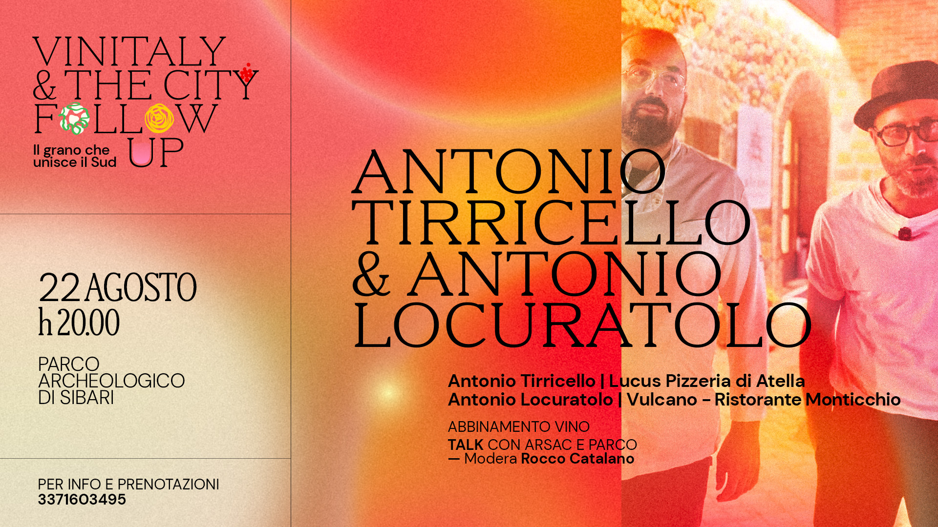 Vinitaly - Follow Up | Il grano che unisce il Sud - 22 Agosto